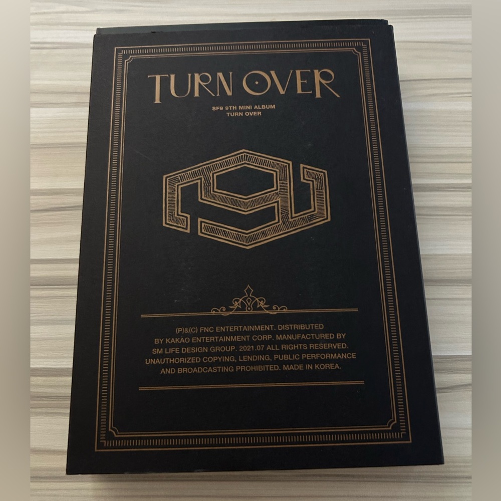 🌼BOGO ALBUMS🌼 KPOP Albums; SF9 - Turn Over: 9 Ver (Special)